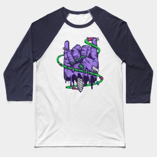 purple horns Baseball T-Shirt